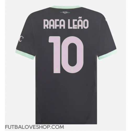 Dres AC Milan Rafael Leao #10 Tretina 2024-25 Krátky Rukáv